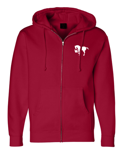 "Micah's" Zip-Up Hoodie (For Mares & Studs)