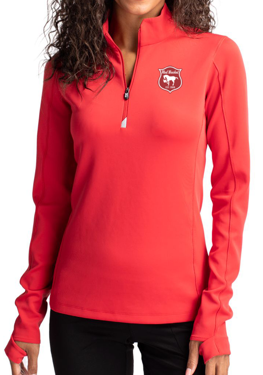 "Lily's" Quarter Zip Pullover (For Mares)